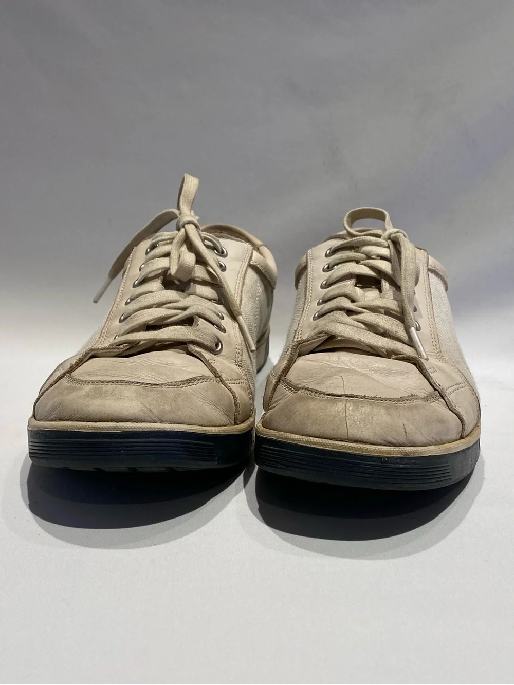 Cole Haan Men's Lace-Up Sneakers in Cream